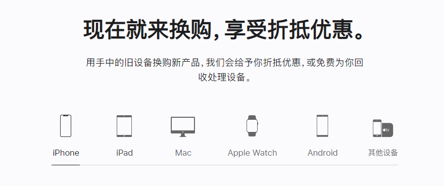 靖宇苹果手机维修分享iPhone以旧换新的去处 